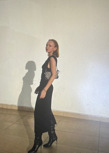 37 Beden siyah Renk Siyah Dizüstü Stiletto Topuklu Kadın Çizme