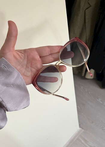 Gri Transparan Kadın Güneş Gözlüğü ysl - Görsel 5