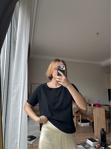 Siyah basic tshirt