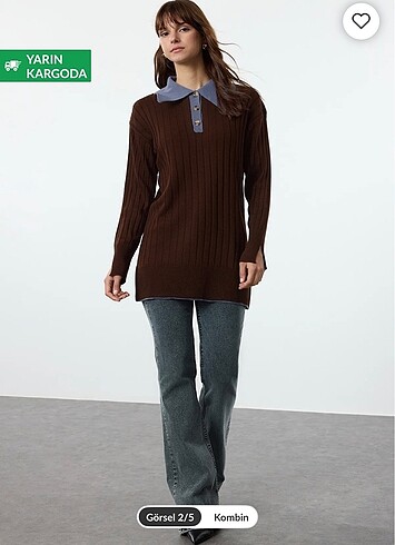 Trendyol & Milla Kahverengi polo