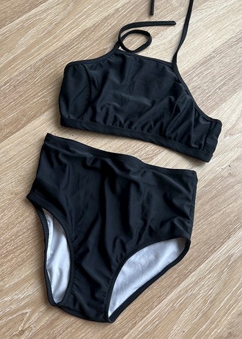 Siyah Mini Strappy Bikini Takımı