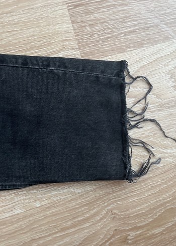 s Beden gri Renk Gri Kadın Midi Boy Denim Jean