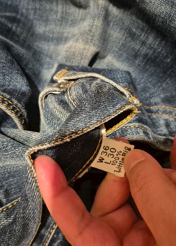 36 Beden mavi Renk Little big Marka beden 36 boy 30 jean cok iyi durumda