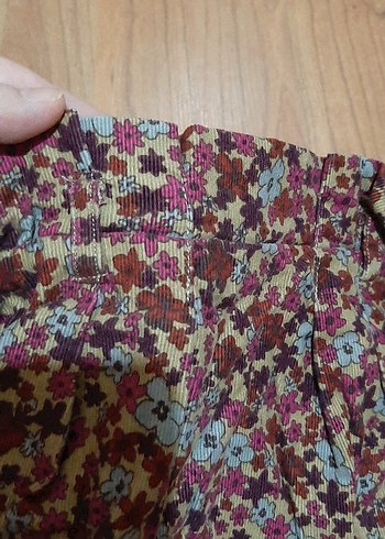 xside Marka xs beden Kadife mini klos etek cok iyi durumda - Görsel 3