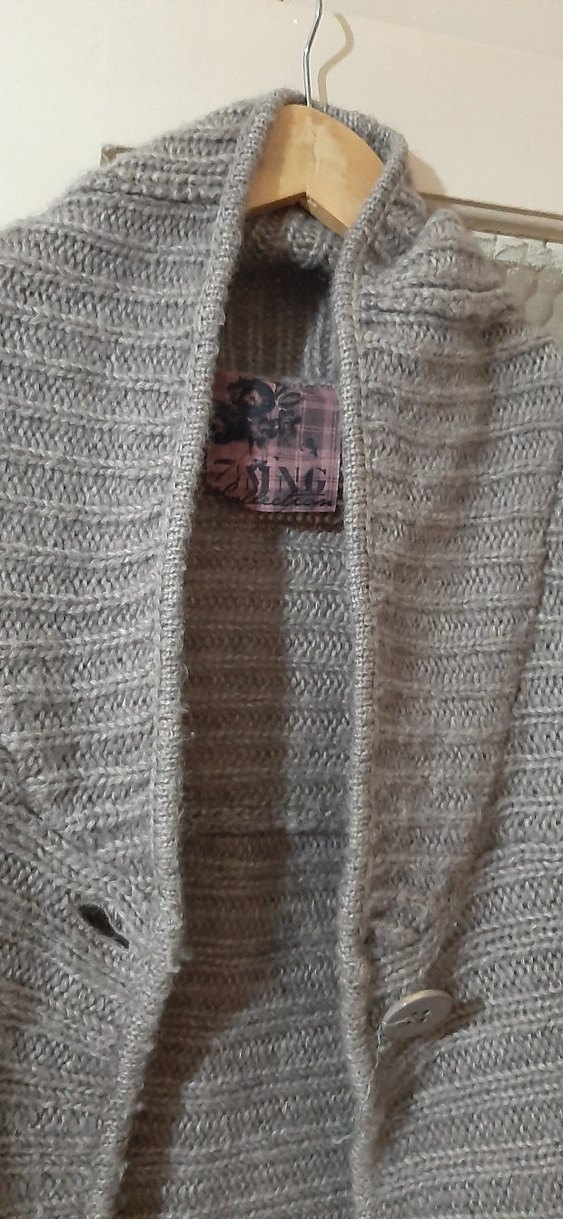 grı Kadın hırka - Görsel 3