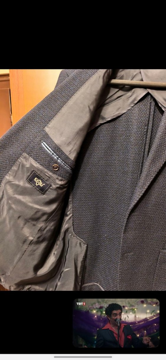 Kığılı Marka 54 beden 4 drop ceket cok iyi durumda - Görsel 5