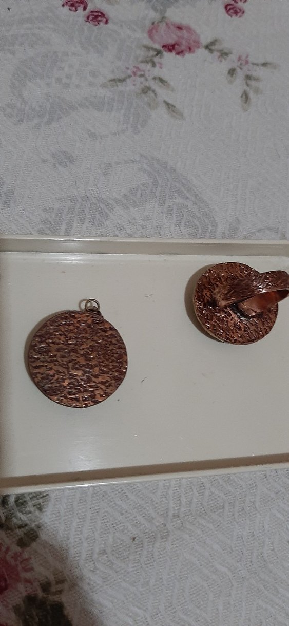 Yüzük ve kolye ucu cok iyi durumda - Görsel 3