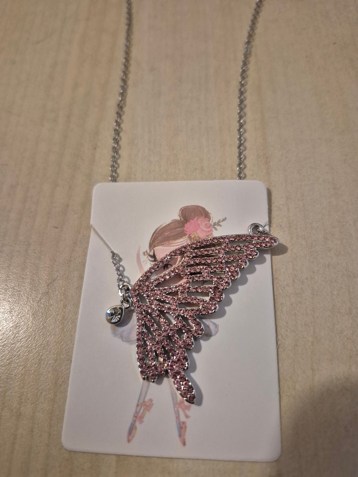 melek kanadı kolye yenı urundur - Görsel 3