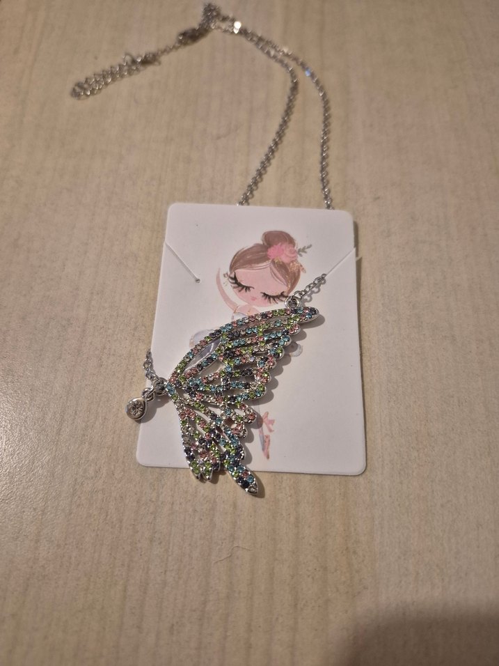 Melek kanadı kolye yenı urundur - Görsel 2