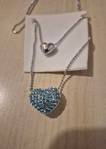 Kalp kolye yenı urundur - Görsel 2