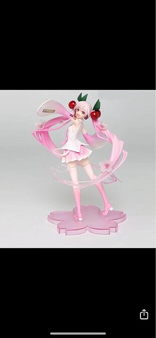Anime 23cm Anime Miku Hatsune Pink Figür