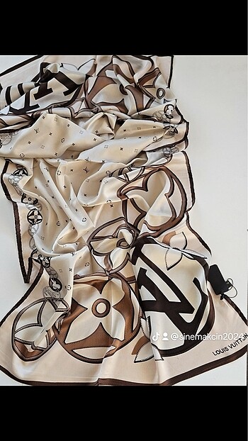 Louis Vuitton Lv Vual ipek Şal