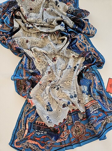 Hermes Hermes 1000 ipek şal