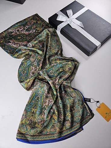 Etro 1000 İpek Çift Taraflı Şal