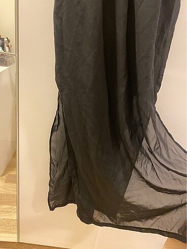 H&M Siyah uzun elbise