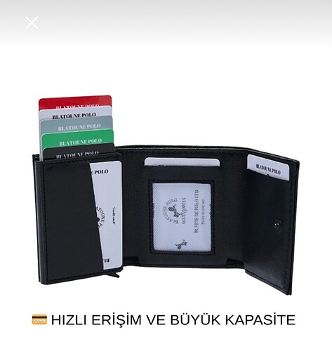 Beden siyah Renk Cüzdan