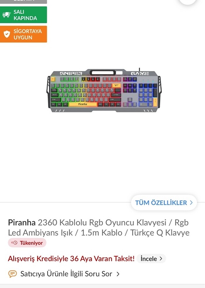 GAMING KLAYVE - Görsel 2