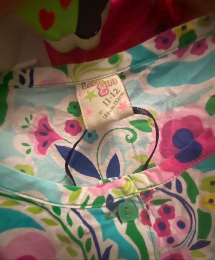 Çiçekli Bohem Kız Elbisesi, Kısa Kollu - Görsel 3