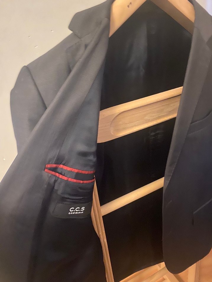Gri Erkek Ofis Takım Elbise Ceket - Görsel 3