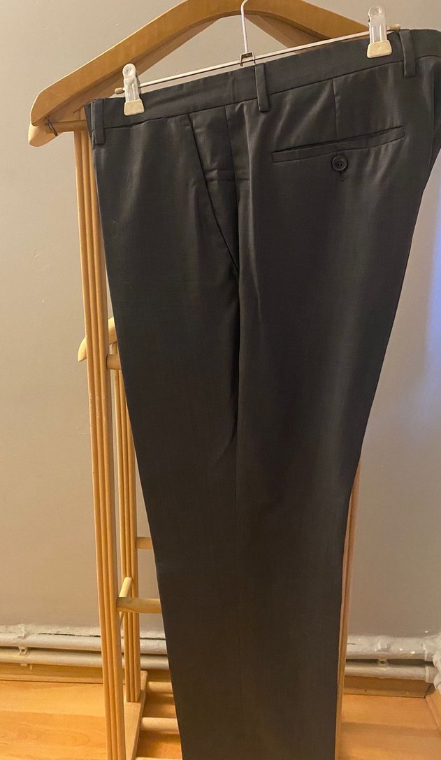 Gri Erkek Ofis Takım Elbise Ceket - Görsel 2