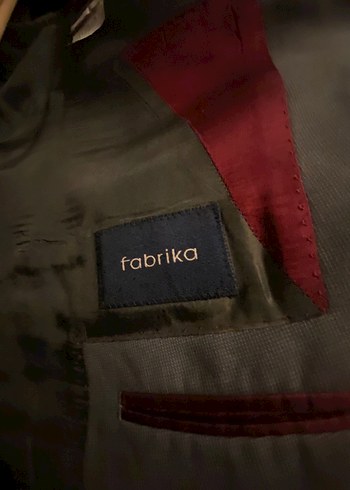 Fabrika Gri Erkek Ofis Takımı Notched Yaka 52 drop 4 - Görsel 2