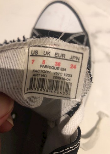 Bağcıklı Siyah Beyaz Spor Ayakkabı - Görsel 5