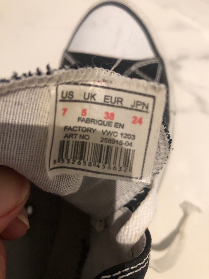 Bağcıklı Siyah Beyaz Spor Ayakkabı - Görsel 5