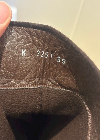 Kadın Kahverengi Süet Dolgu Topuklu Diz çizme - Görsel 6