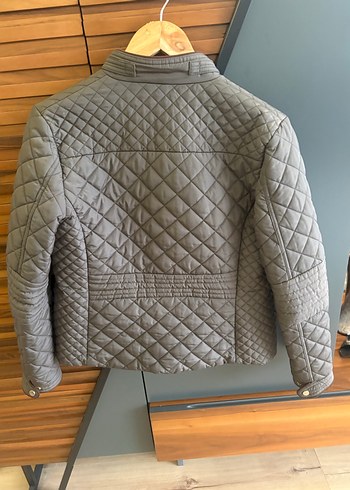 Haki  Kadın Ceket, Düğmeli, Midi Boy - Görsel 6