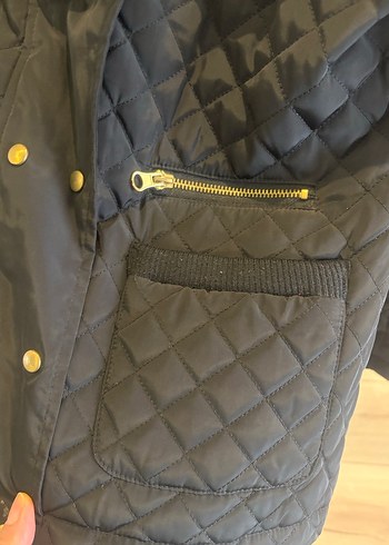 Düğmeli siyah Kadın Ceket - Görsel 4