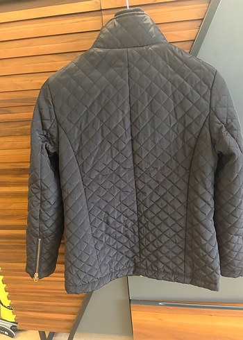 Düğmeli siyah Kadın Ceket - Görsel 8