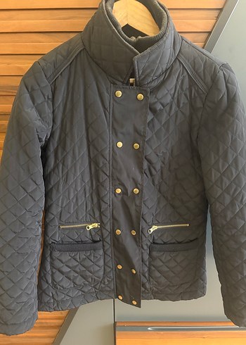 Düğmeli siyah Kadın Ceket - Görsel 7