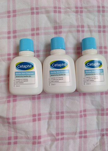 Cetaphil Hassas Cilt Temizleyici 3'lü Set 29 ml