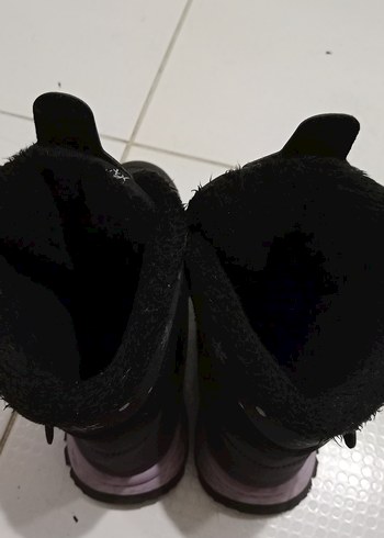 Kız Çocuk Siyah Desenli Goth Botlar - Görsel 5