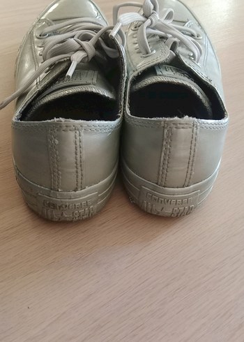 Beyaz Kadın Spor Ayakkabı Bağcıklı Converse - Görsel 2