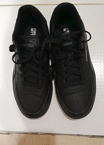 Siyah  puma Kadın Spor Ayakkabı yeni alındı bir kere giyildi . - Görsel 2