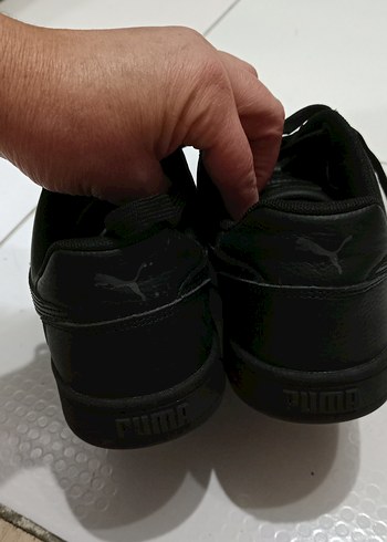 Siyah  puma Kadın Spor Ayakkabı yeni alındı bir kere giyildi . - Görsel 4