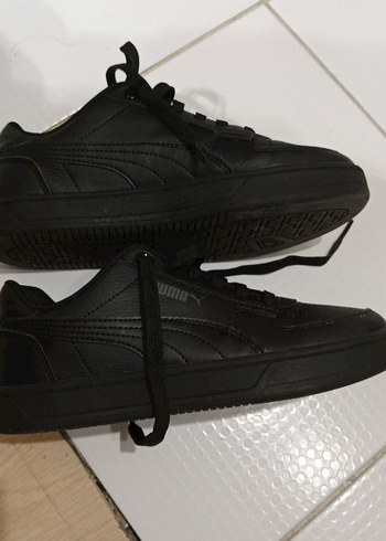 Siyah  puma Kadın Spor Ayakkabı yeni alındı bir kere giyildi . - Görsel 5