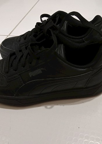 Siyah  puma Kadın Spor Ayakkabı yeni alındı bir kere giyildi . - Görsel 3