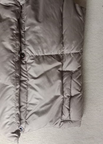 Düğmeli Gri Kadın Yelek - Görsel 2