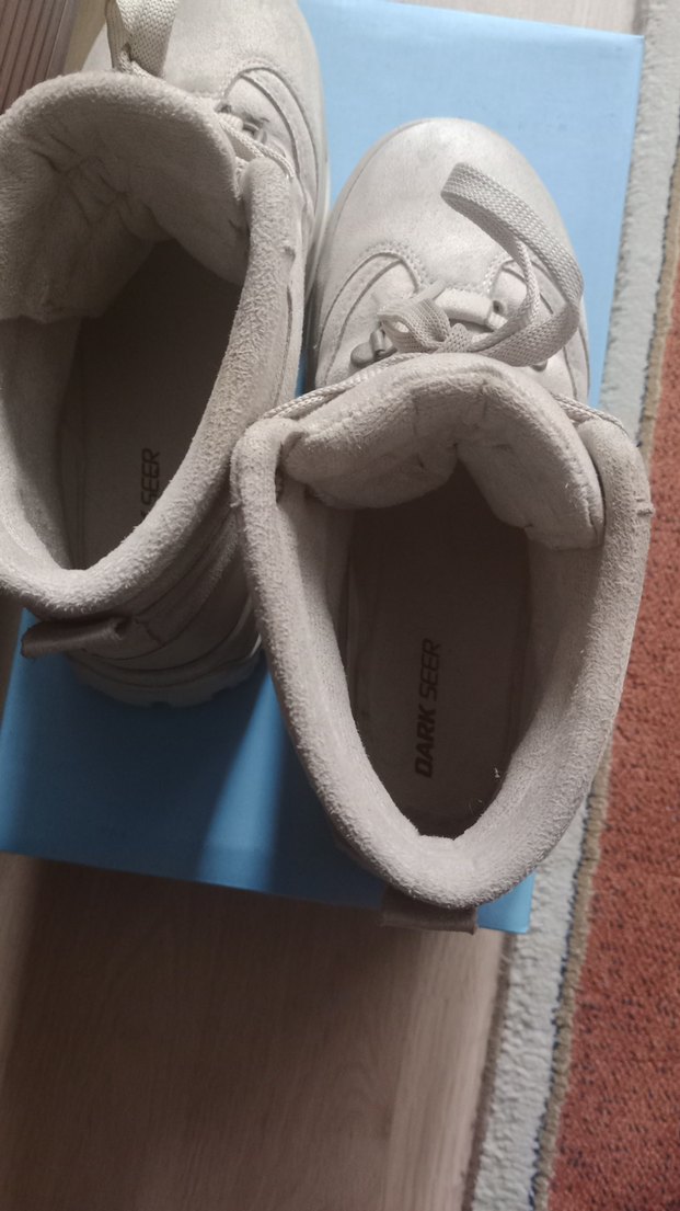 Beyaz Platform Topuklu Kadın Botları - Görsel 4