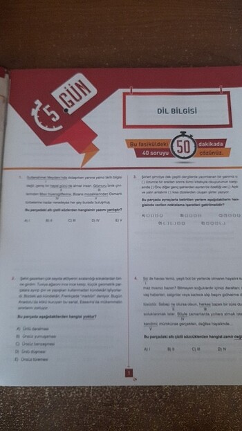 Beden Strateji yayınları gün gün dil bilgisi kitabı