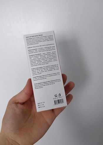 Clasy Face Up Skin Sivilce Kremi 40 ml - Görsel 2