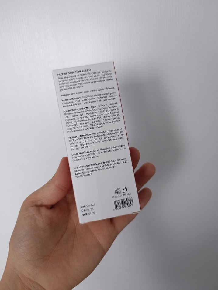 Clasy Face Up Skin Sivilce Kremi 40 ml - Görsel 2