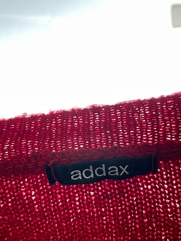 m Beden kırmızı Renk Addax Kazak / Triko %70 İndirimli.