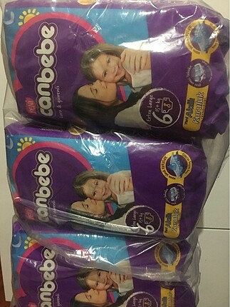 6 Beden: 16+ kg Beden Bebek Bezi Canbebe