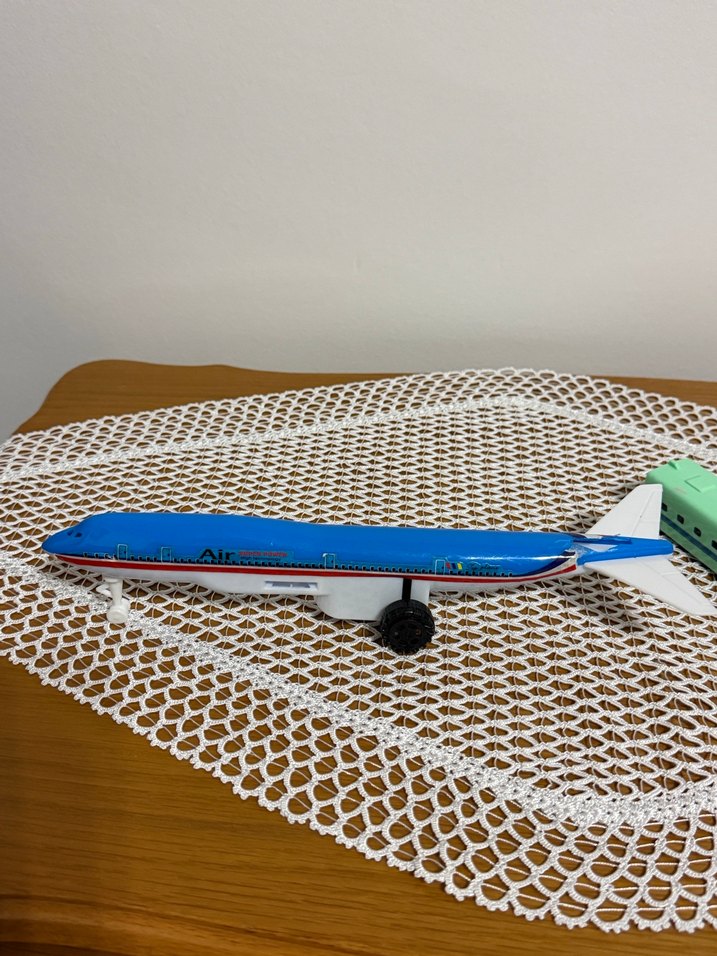 Renkli Turkuaz Model Uçak Kiti - Görsel 2