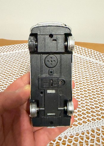 Gri Metalik Polis Oyuncak Araba - Görsel 3