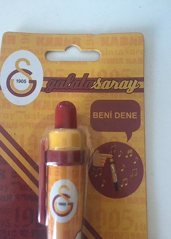 Galatasaray 1905 Temalı Renkli Tükenmez Kalem sesli
