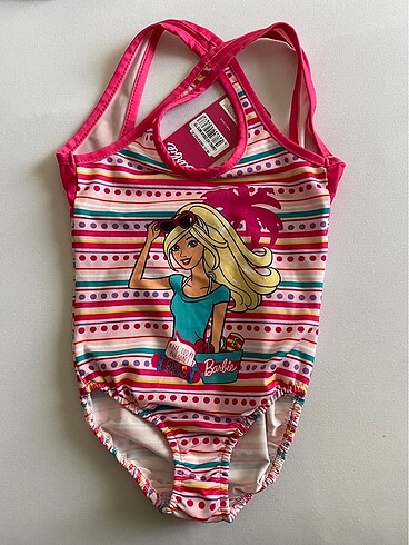 Barbie Kız Çocuk Mayo 5-6 Yaş